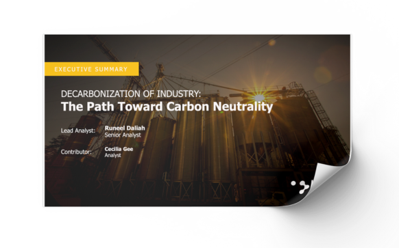 Decarbonization of Industry-1 Decarbonization of Industry-1